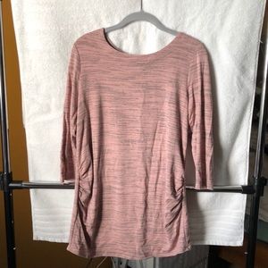 NWOT Tarani maternity French terry knit top